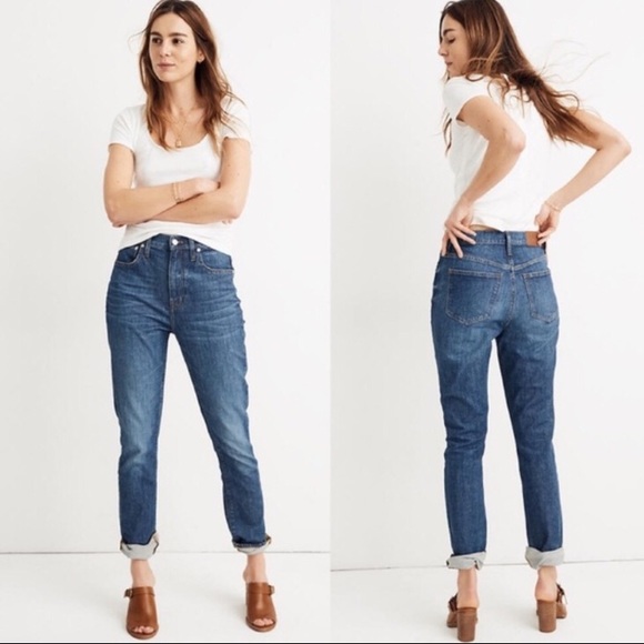Madewell Denim - NWT Madewell High Rise Slim Boyjean Jeans - 25